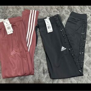 NWT ADIDAS women jogger pants Bundle of 2 pairs Size S